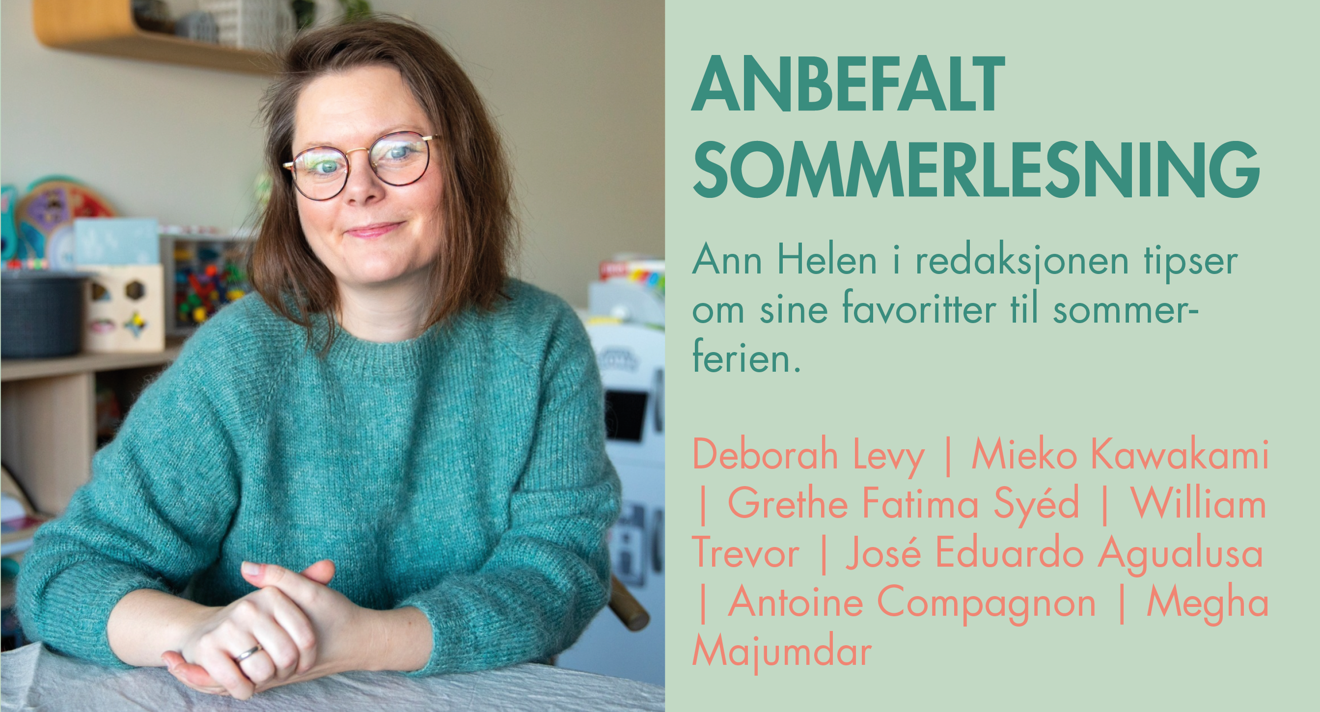 Anbefalt sommerlesning fra Solum Bokvennen