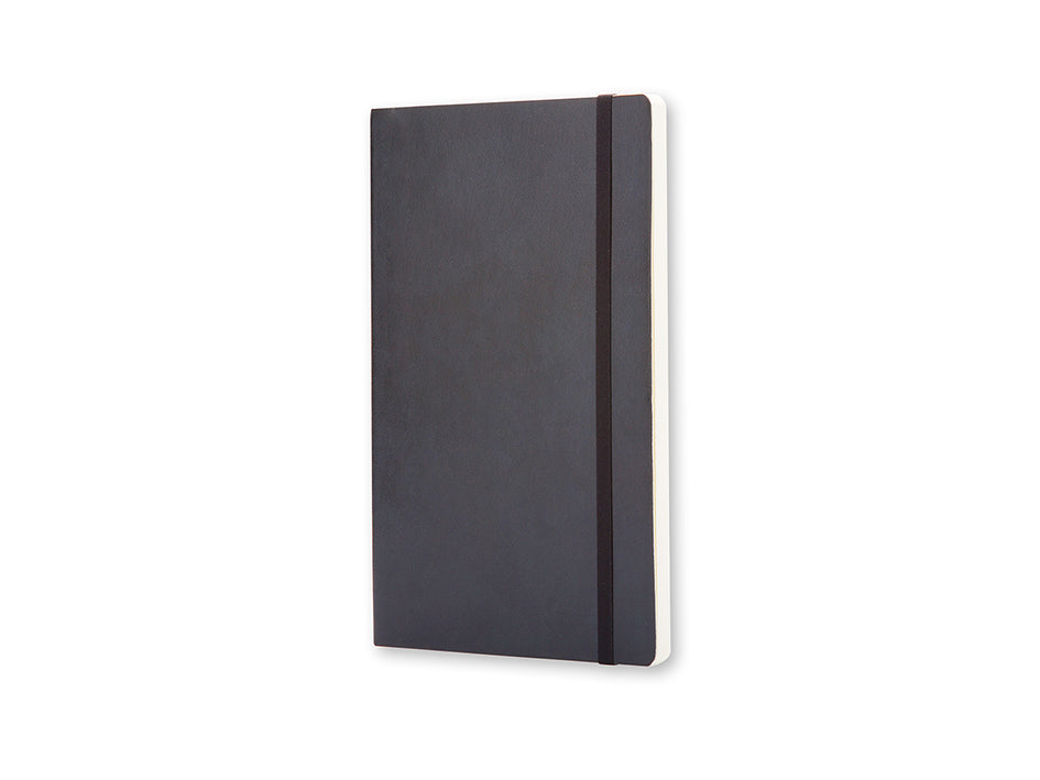 Moleskine klassisk notatbok soft L blank sort