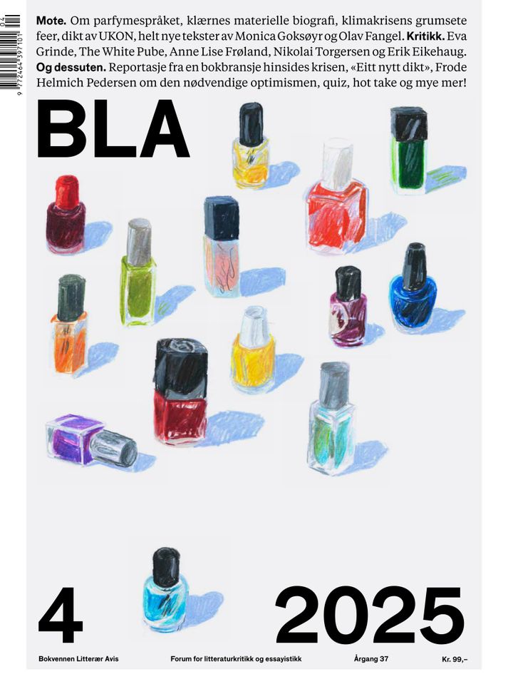 BLA - Bokvennen litterær avis. Nr. 4 2025