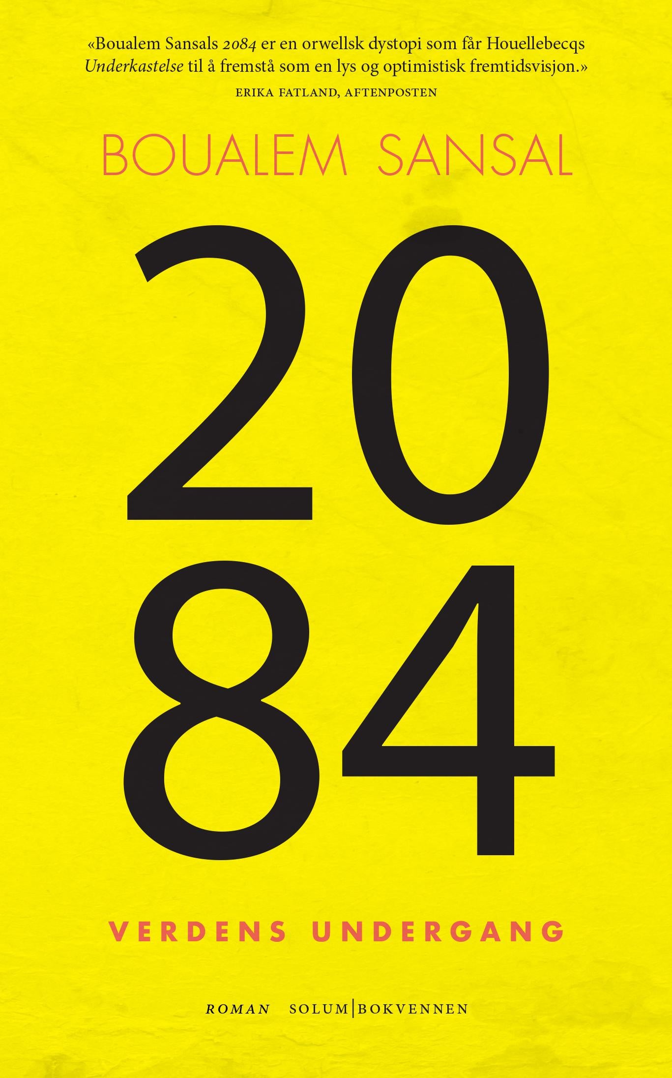 2084: verdens undergang : roman