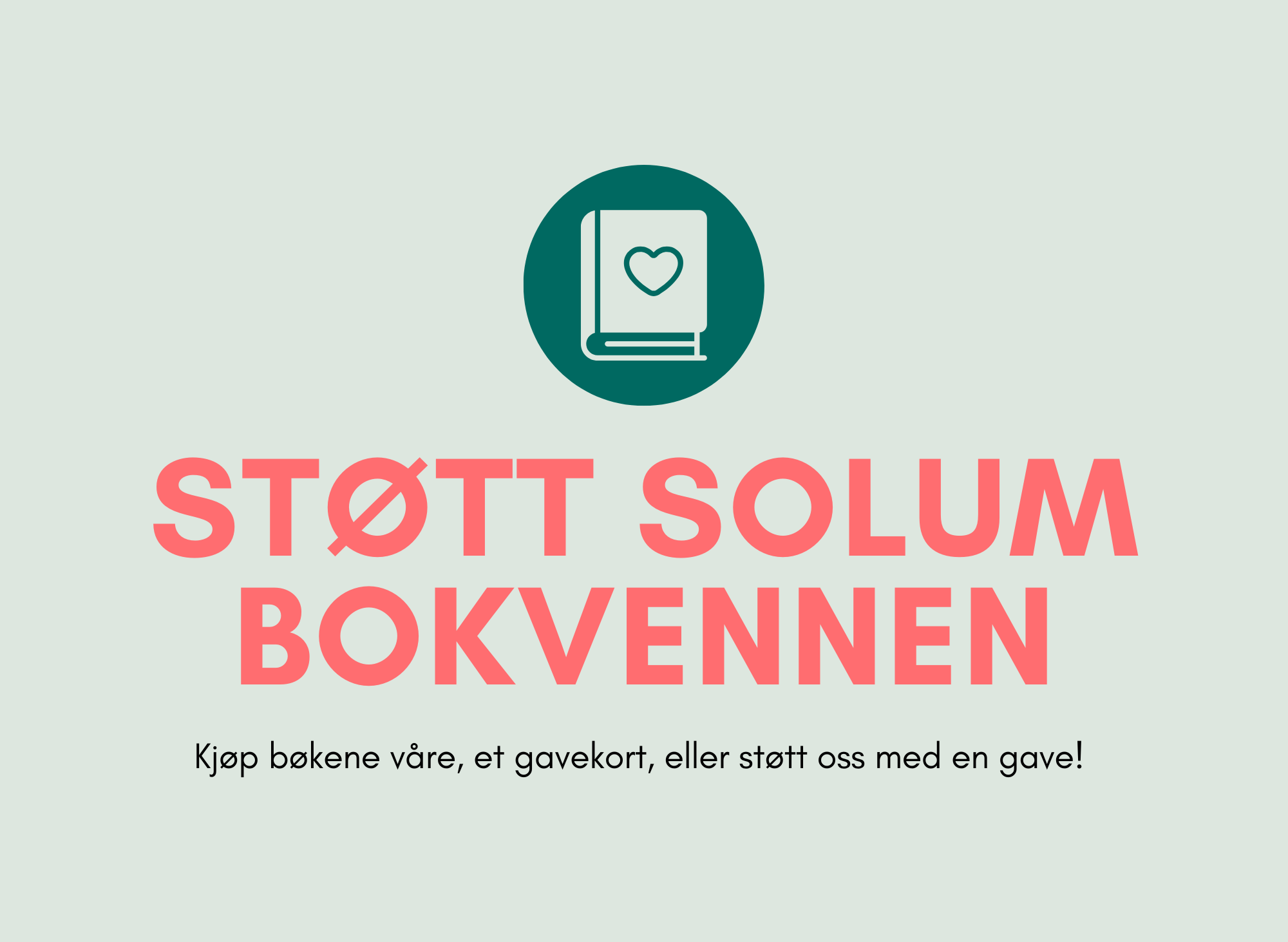 Støtt Solum Bokvennen