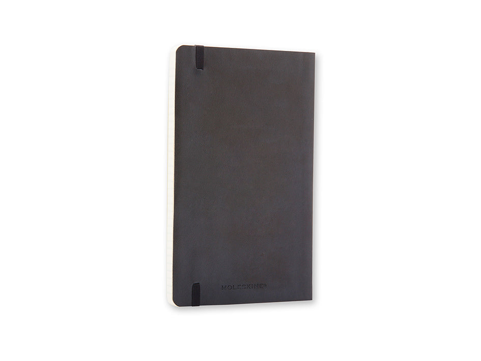 Moleskine klassisk notatbok soft L blank sort