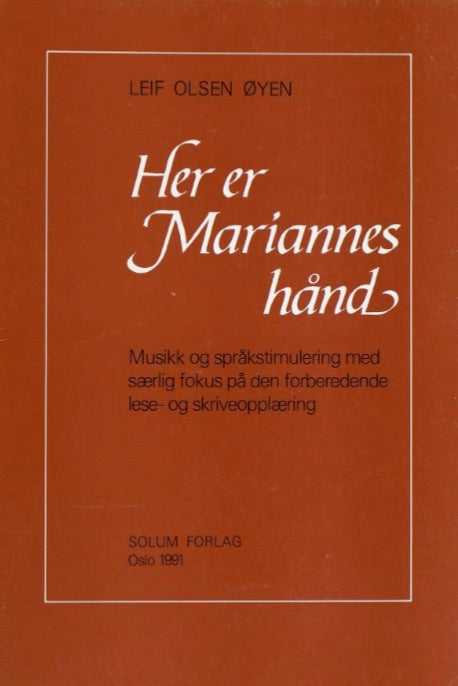 Her er Mariannes hånd