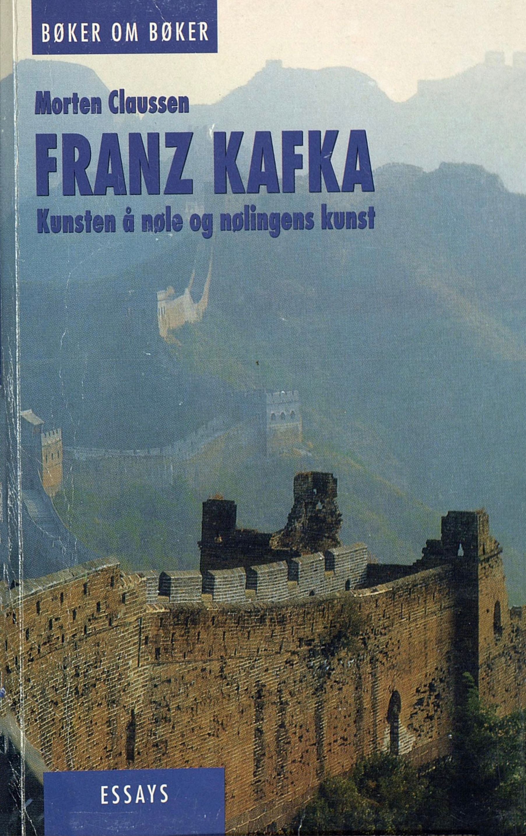 Franz Kafka: kunsten å nøle og nølingens kunst. Essays