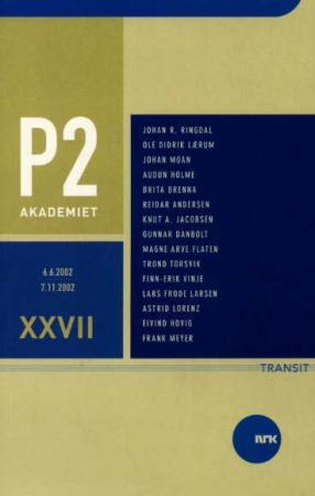 P2-akademiet: bind XXVII
